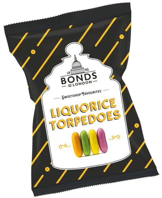 Bonds of London Liquorice Torpedoes