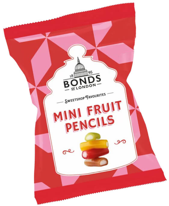 Bonds of London Mini Fruit Pencils